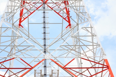 part of satellite towerの写真素材