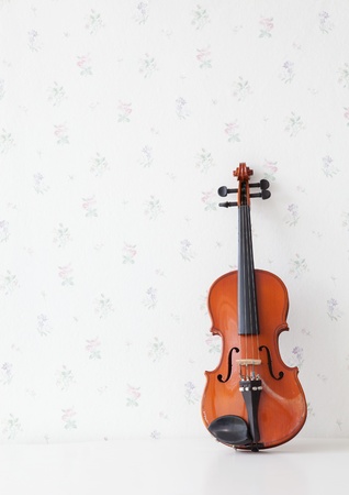 violin on top talbeの写真素材