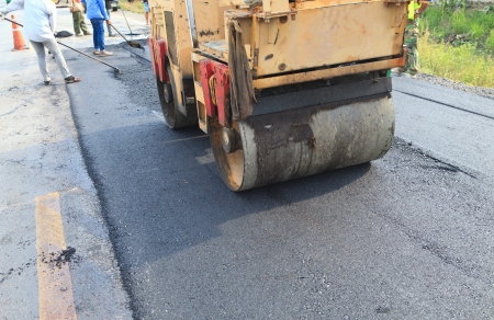 road constuction and worker 