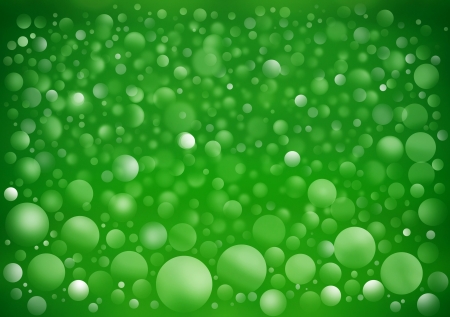 green background abstract of bokehの写真素材