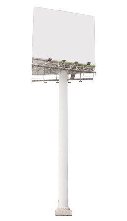 big billbroad isolated white for multipurposeの写真素材