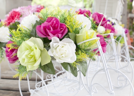 bouquet of flower for decoration  and multipurposeの写真素材