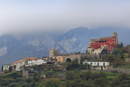 beautiful scenic in ravello italy