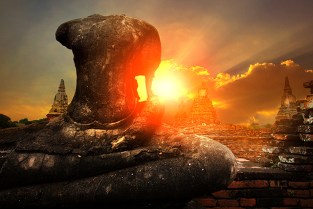 Wat Chaiwatthanaram ayutthaya thailand.の写真素材