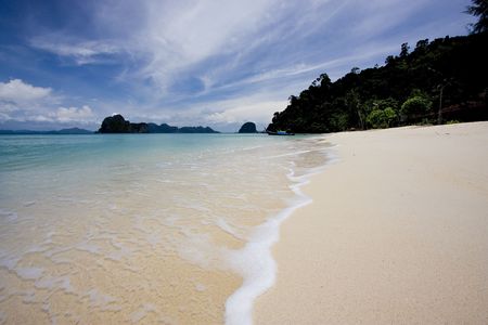 The beautiful island in andaman sea, thailandの写真素材