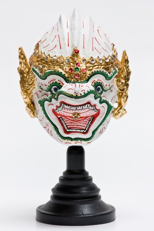 monkey mask, kind of Thai dramaの写真素材