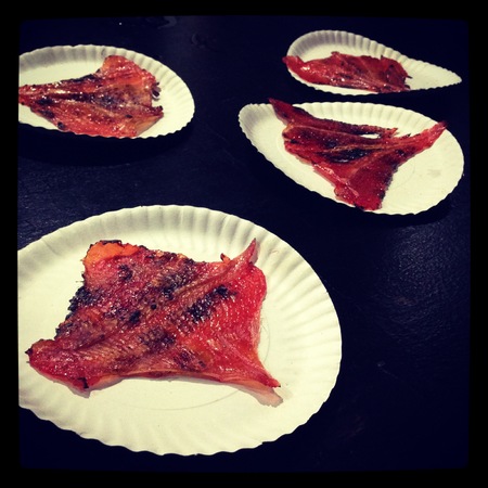 Fish is a kind of foodの写真素材