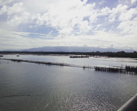 Nice breeze sea view in Thailandの写真素材
