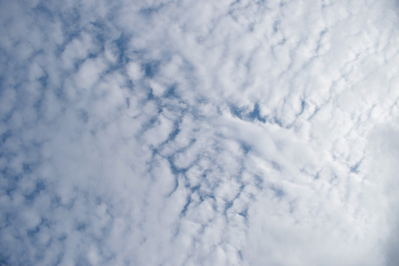 Cloudy and blue sky