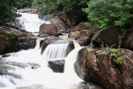 Waterfalls, ARIS, Thailand.の写真素材