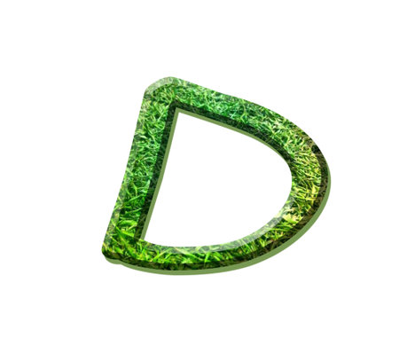 alphabet on the white backgroundの写真素材