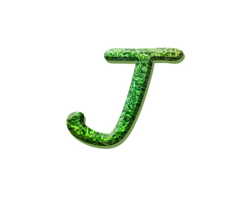 alphabet on the white backgroundの写真素材