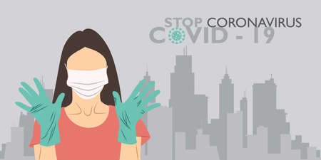 PrintStop  Virus by Wear gloves.のイラスト素材