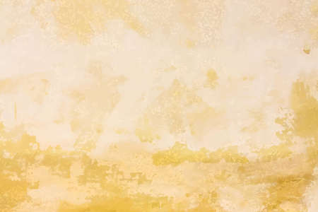 Golden yellow textured wall for background and luxurious graphic design purpose.のイラスト素材