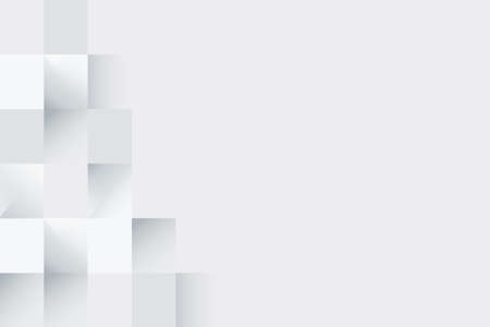 White  abstract background vector illustration.のイラスト素材