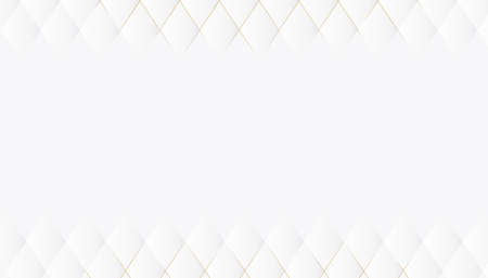 White and gold abstract perspective geometric texture  backgroundのイラスト素材