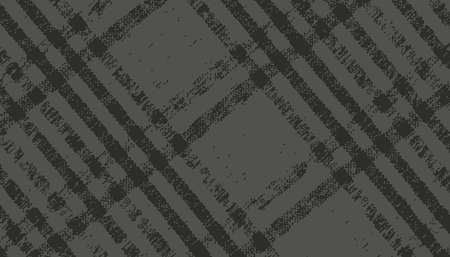 fabric pattern texture background.  Checkered plaid texture.のイラスト素材