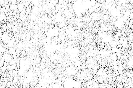 Vector grunge seamless texture. Abstract black and white stone wall background.のイラスト素材