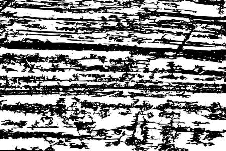 Wooden board texture in black and whiteのイラスト素材