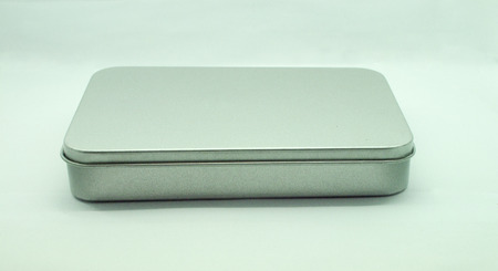 Empty Metal boxの写真素材