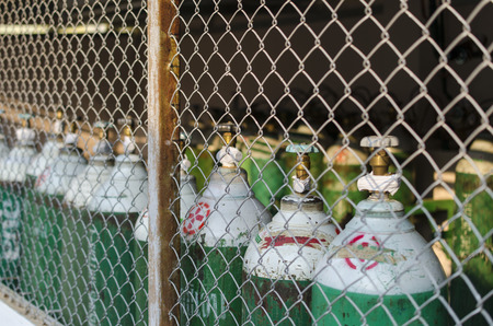 Oxygen Tankの写真素材