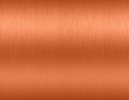 copper bronze metal background or texture of brushed steel plate with reflections Iron plate and shinyの写真素材