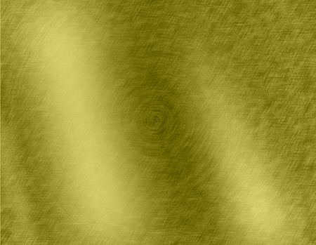 Gold metal brushed background or texture of brushed steel plate with reflections Iron plate and shinyの写真素材