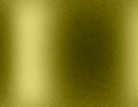 Gold metal brushed background or texture of brushed steel plate with reflections Iron plate and shinyの写真素材