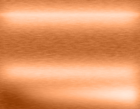 Copper bronze metal background or texture of brushed steel plate with reflections Iron plate and shinyの写真素材