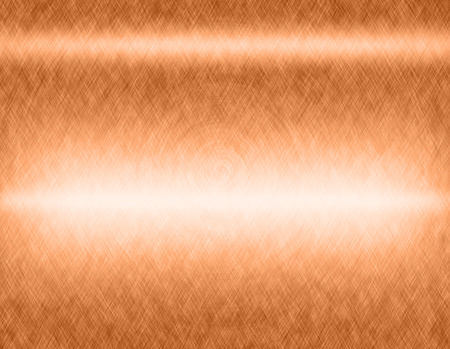 Copper bronze metal background or texture of brushed steel plate with reflections Iron plate and shinyの写真素材