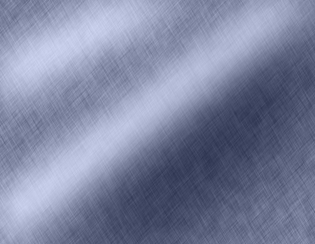 Stainless steel metal brushed background or texture of brushed steel plate with reflections Iron plate and shinyの写真素材