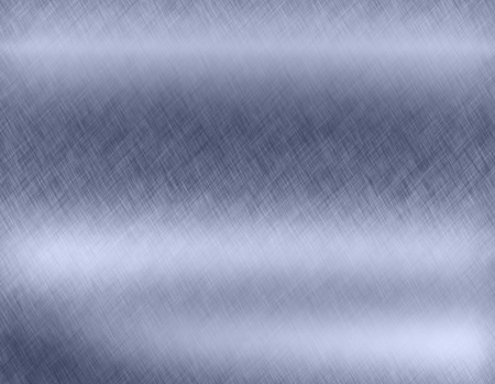 Stainless steel metal brushed background or texture of brushed steel plate with reflections Iron plate and shinyの写真素材