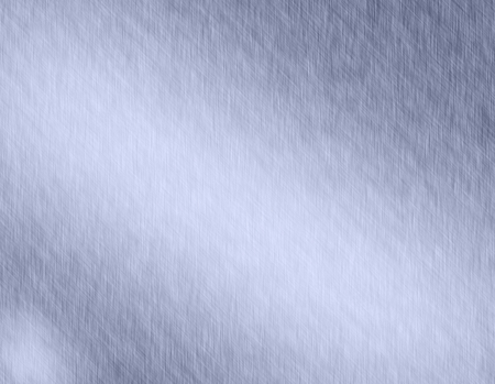 Stainless steel metal brushed background or texture of brushed steel plate with reflections Iron plate and shinyの写真素材