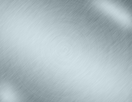 Stainless steel metal brushed background or texture of brushed steel plate with reflections Iron plate and shinyの写真素材