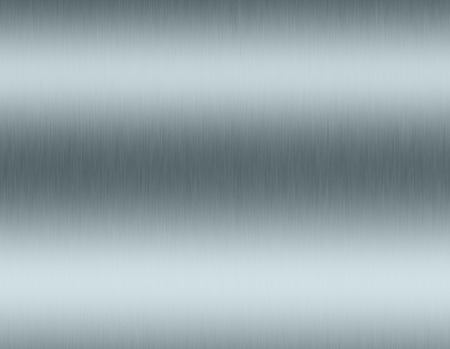 Stainless steel metal brushed background or texture of brushed steel plate with reflections Iron plate and shinyの写真素材