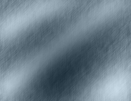 Stainless steel metal brushed background or texture of brushed steel plate with reflections Iron plate and shinyの写真素材