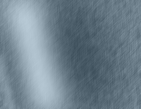 Stainless steel metal brushed background or texture of brushed steel plate with reflections Iron plate and shinyの写真素材