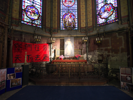 Sainte Clotilde church (The Basilica of Saint Clotilde)のeditorial素材