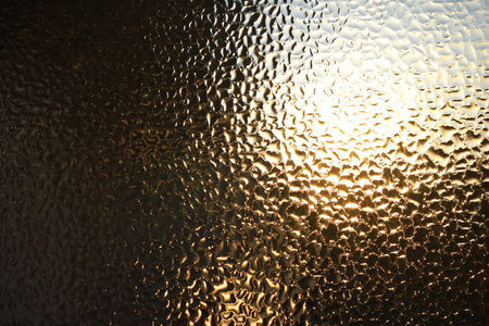 Background drops of water on glass.の写真素材