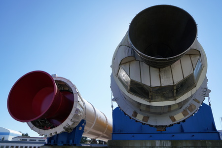 Tsukuba Space Center h-II Launch Vehicleの写真素材