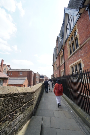 Chester city wallのeditorial素材