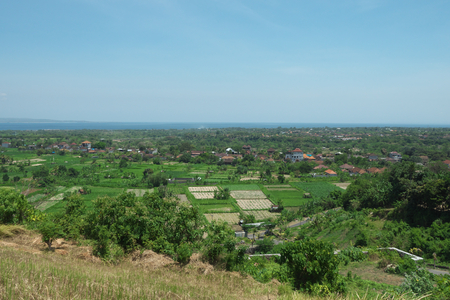 Bukit Belong, Klungkung, Bali, Indonesiaの写真素材