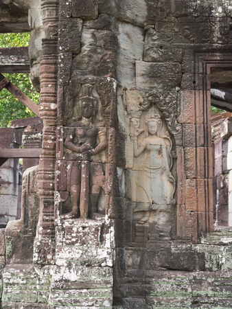 Siem Reap- Banteay Kdei is a Buddhist temple in Angkor, Cambodia.の写真素材