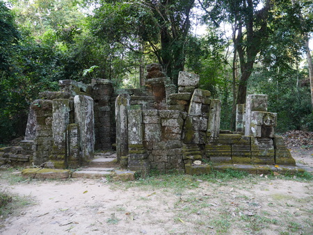Siem Reap- Banteay Kdei is a Buddhist temple in Angkor, Cambodia.の写真素材