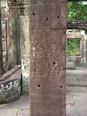 Siem Reap-Banteay Kdei is a Buddhist temple in Angkor, Cambodia.の写真素材