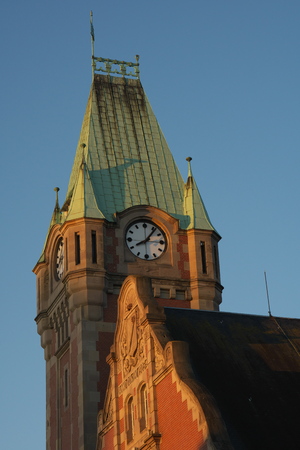 SNCF Colmar station in the morningの写真素材