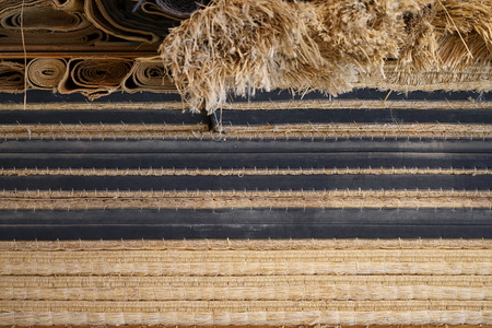 A pile or stack of tatami matsの写真素材