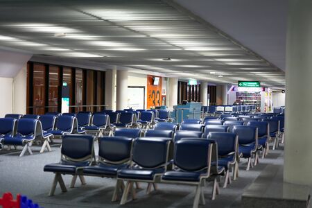 Bangkok,Thailand-December 8, 2019: International Terminal for Departure at Don Mueang International...