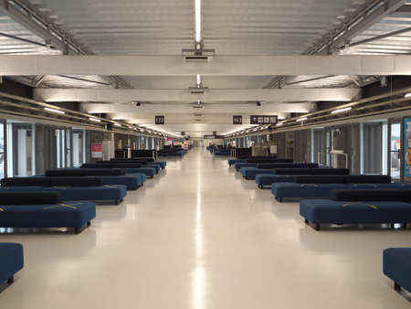 Chiba,Japan-June 19, 2020: Vacation Gates of Narita International Airport thirty terminal
