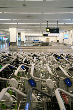 Tokyo,Japan - June 24, 2021: Carousel of Tokyo International Airport second terminalのeditorial素材